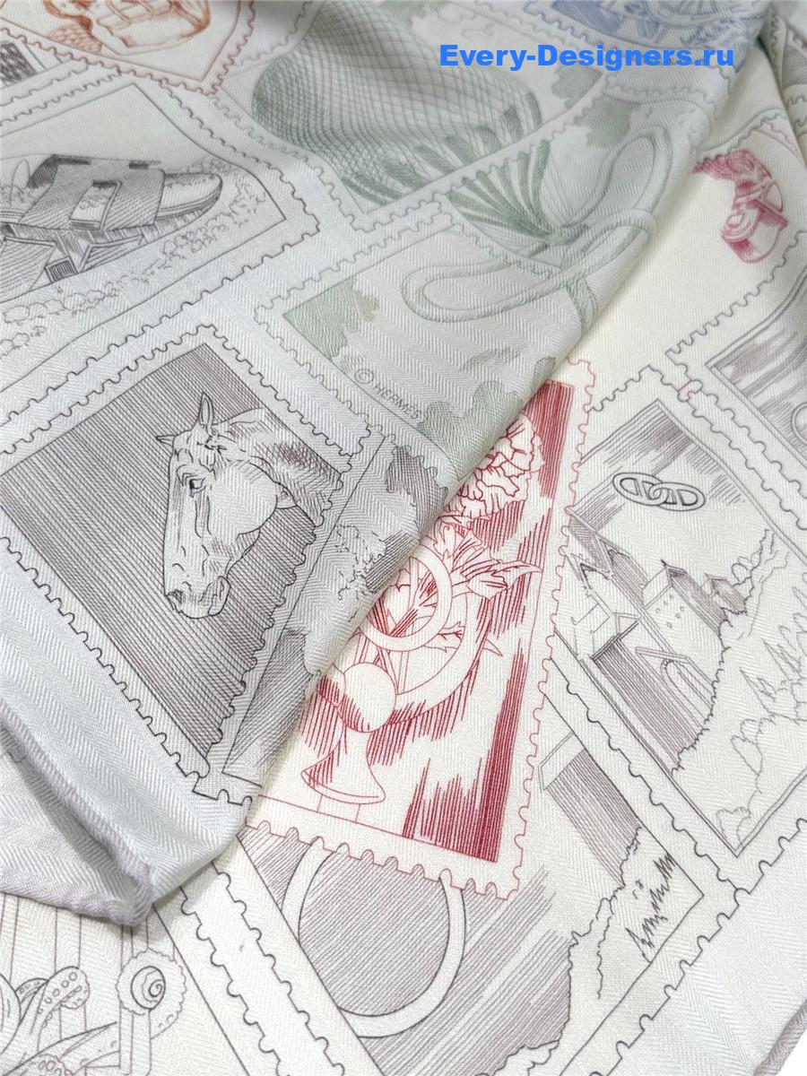 H**me5 white octave marsal cashmere silk scarf