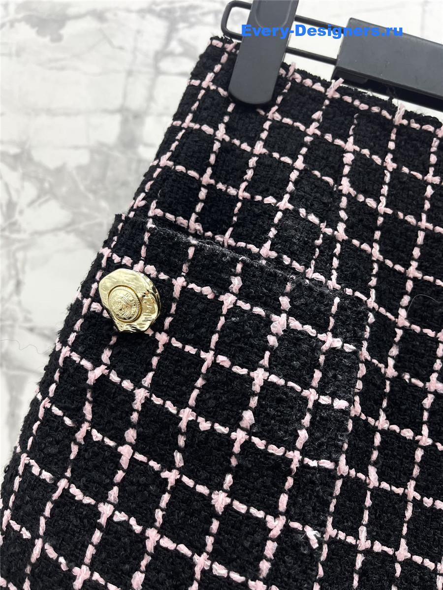 Balmain Tweed Skirt
