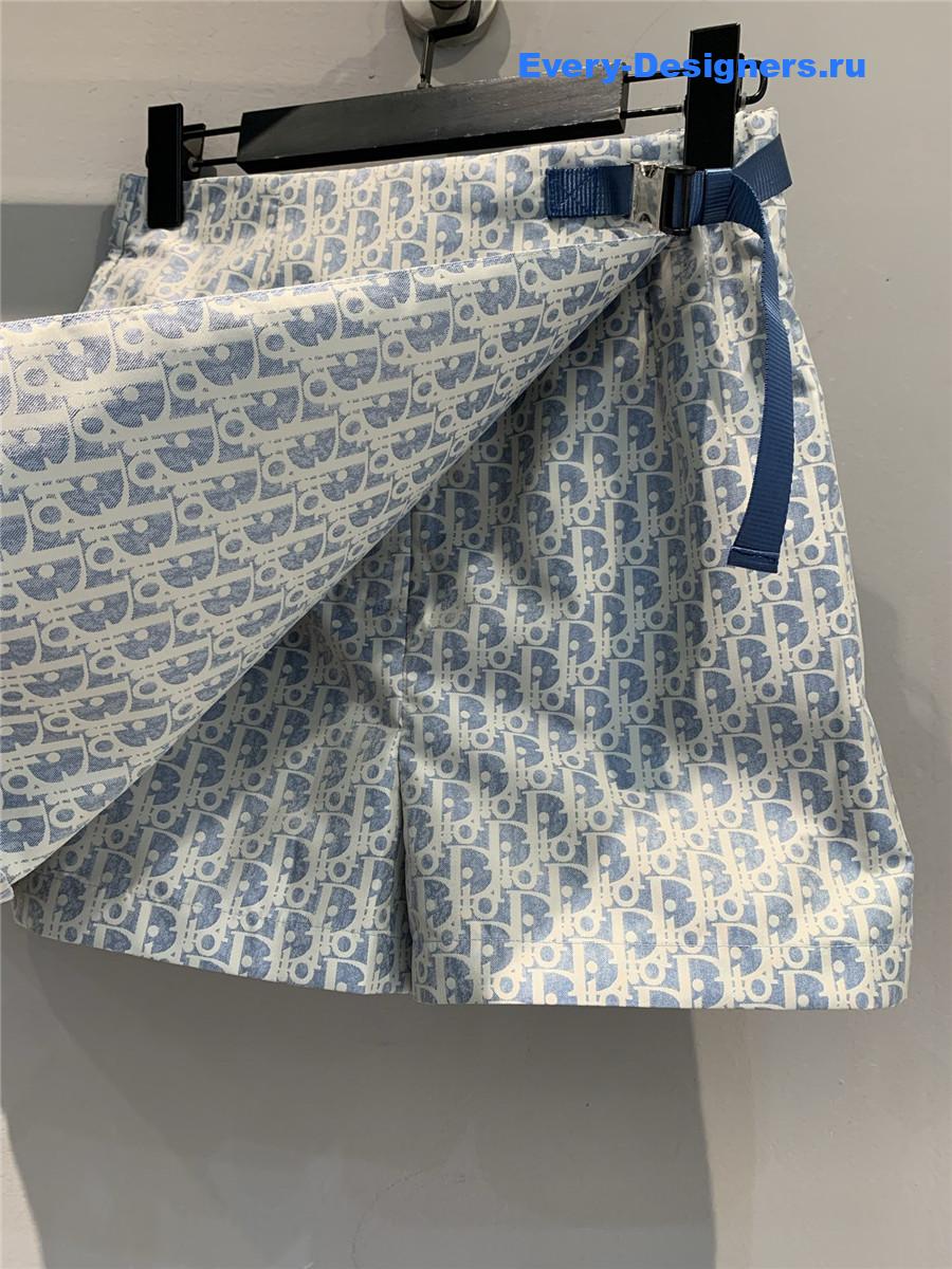 D10r oblique jacquard skirt and pants