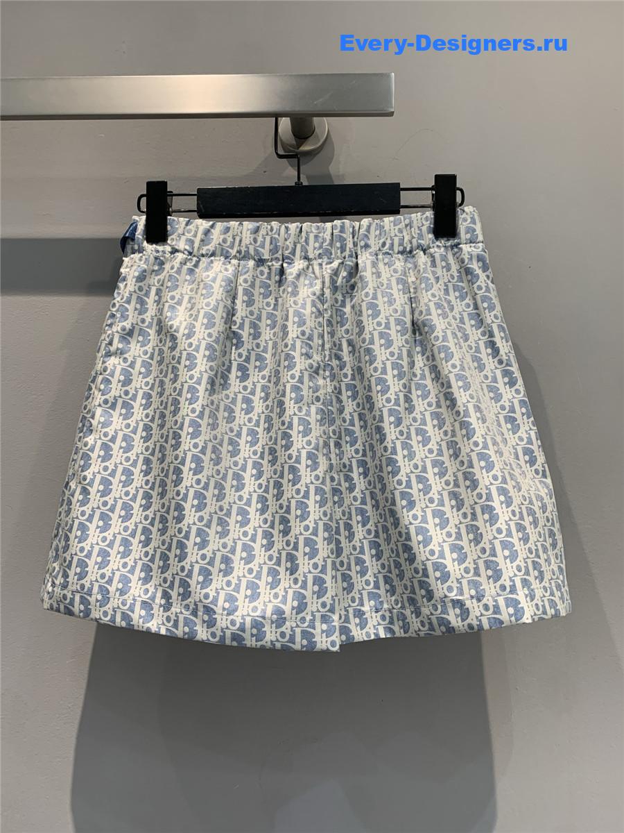 D10r oblique jacquard skirt and pants