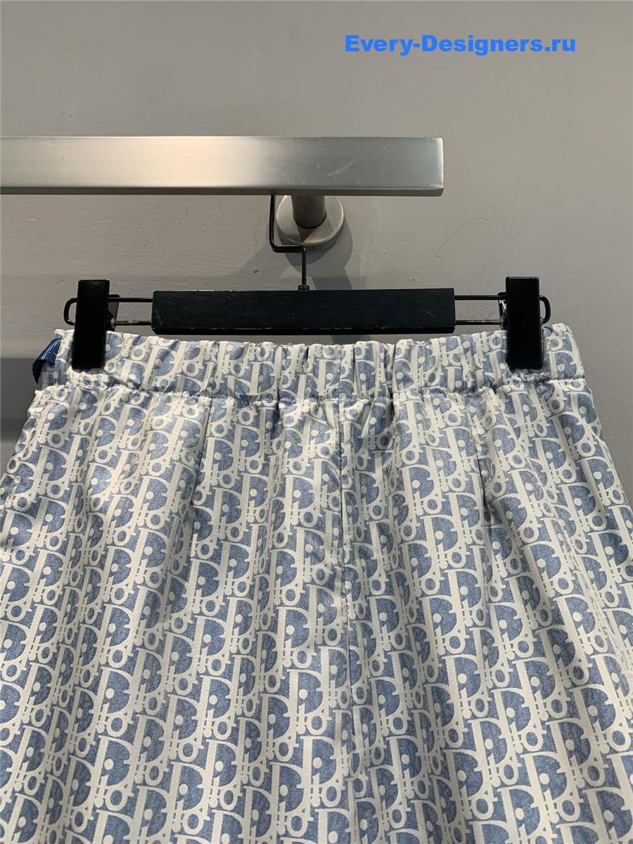 D10r oblique jacquard skirt and pants