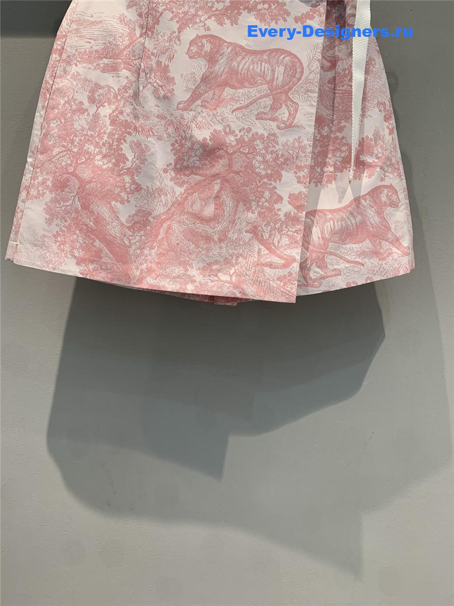 D10r D10riviera pink straight miniskirt