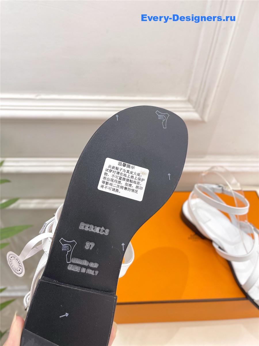 H**me5 white harmonie sandal