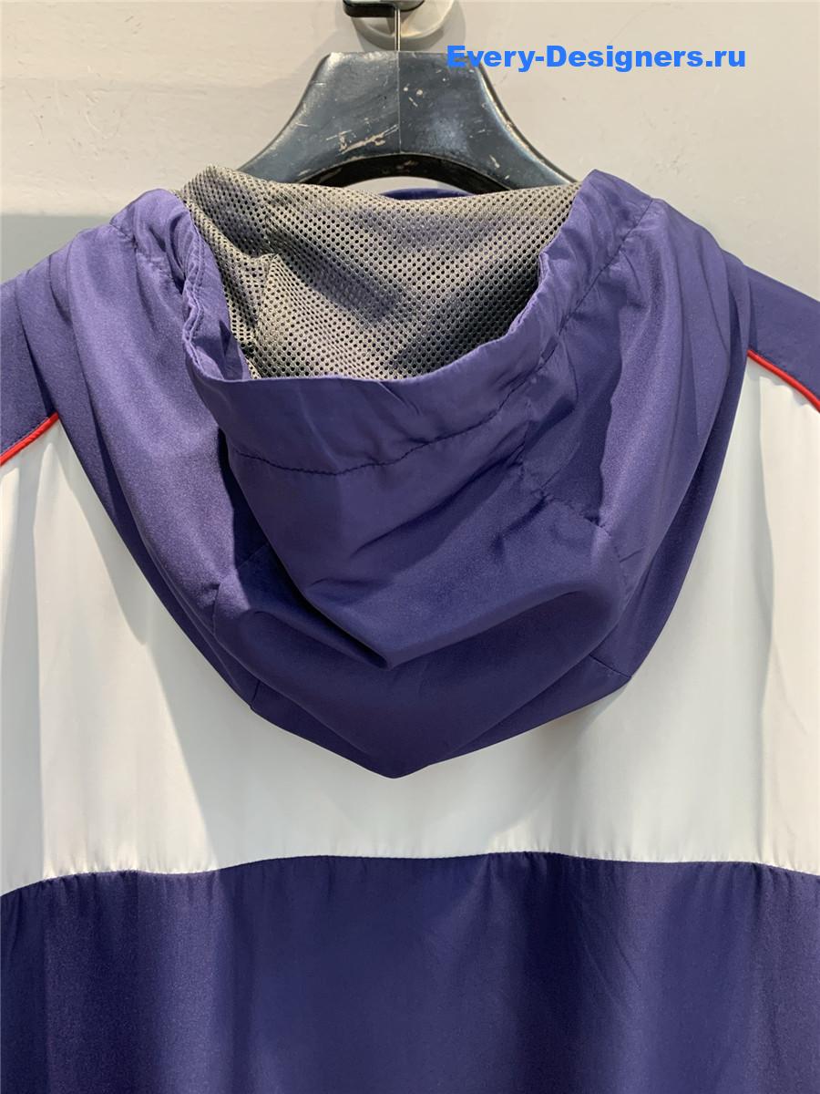 Miu Miu Technical Poplin Hoodie Jacket