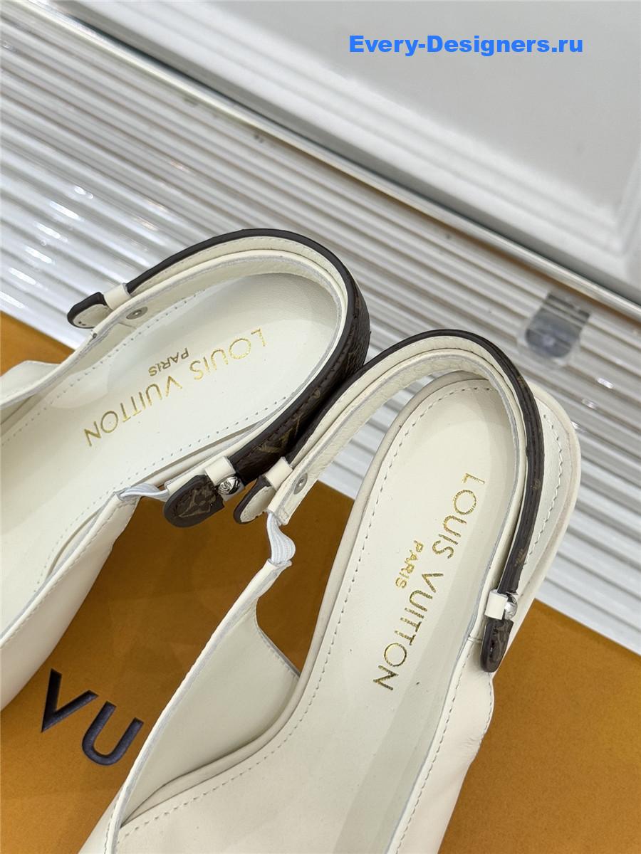 l0vis Vvtt0n white legacy slingback pump