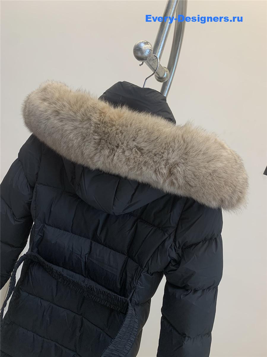 Moncler Black Fudson Down Coat