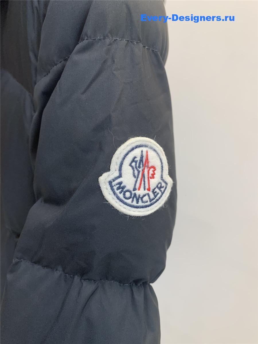 Moncler Black Fudson Down Coat