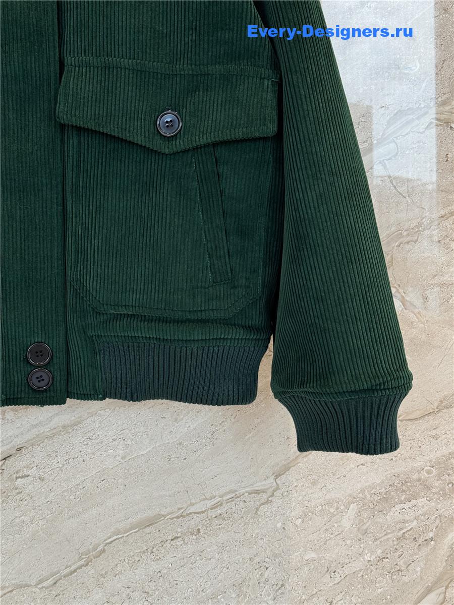 Miu Miu Cropped Bomber Jacket