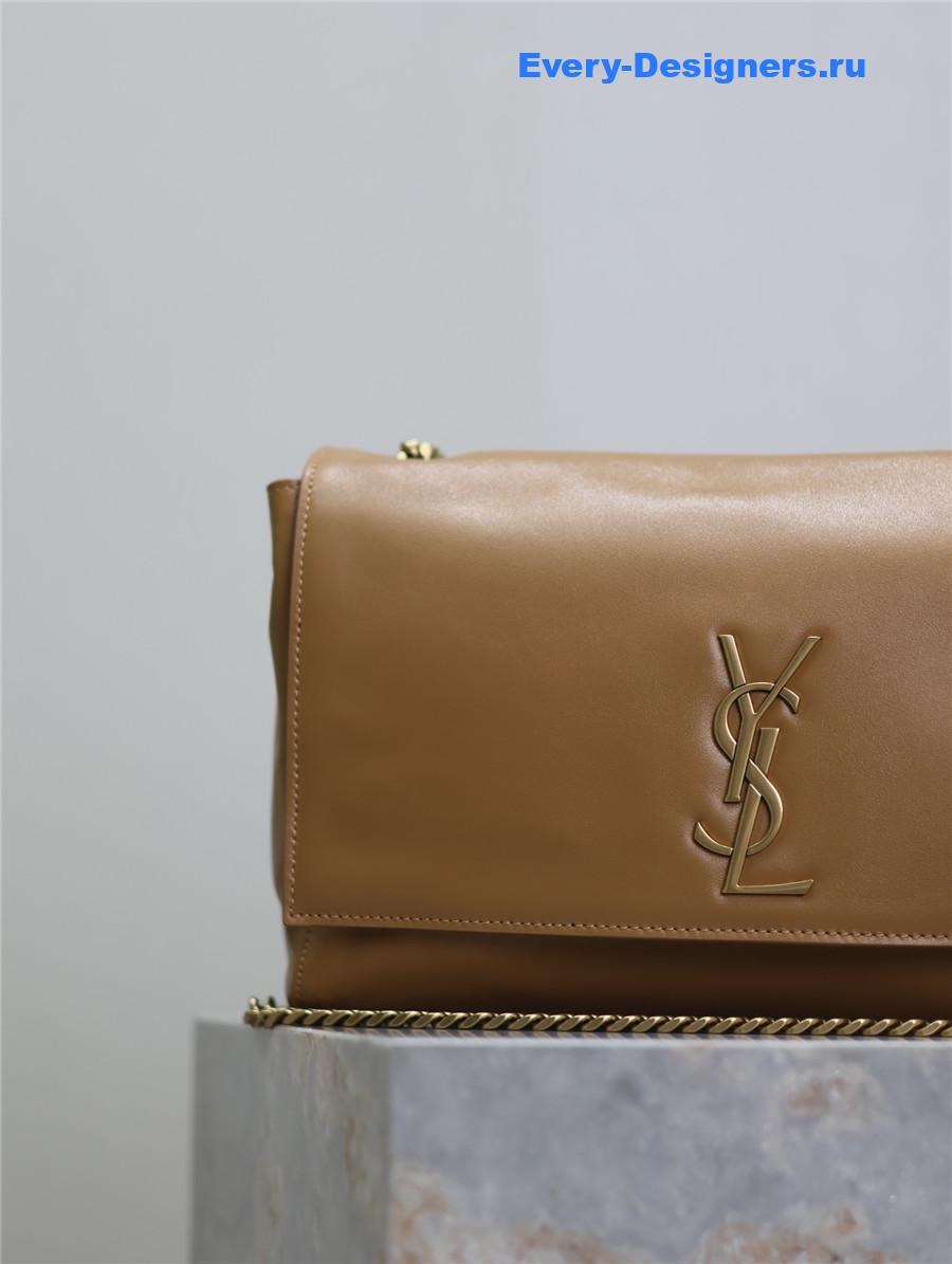 Sa1nt Lau*nt smooth calfskin reversible kate bag