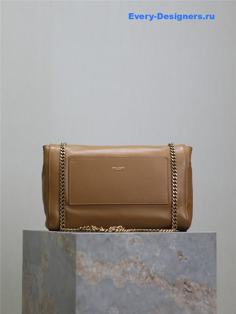 Sa1nt Lau*nt smooth calfskin reversible kate bag
