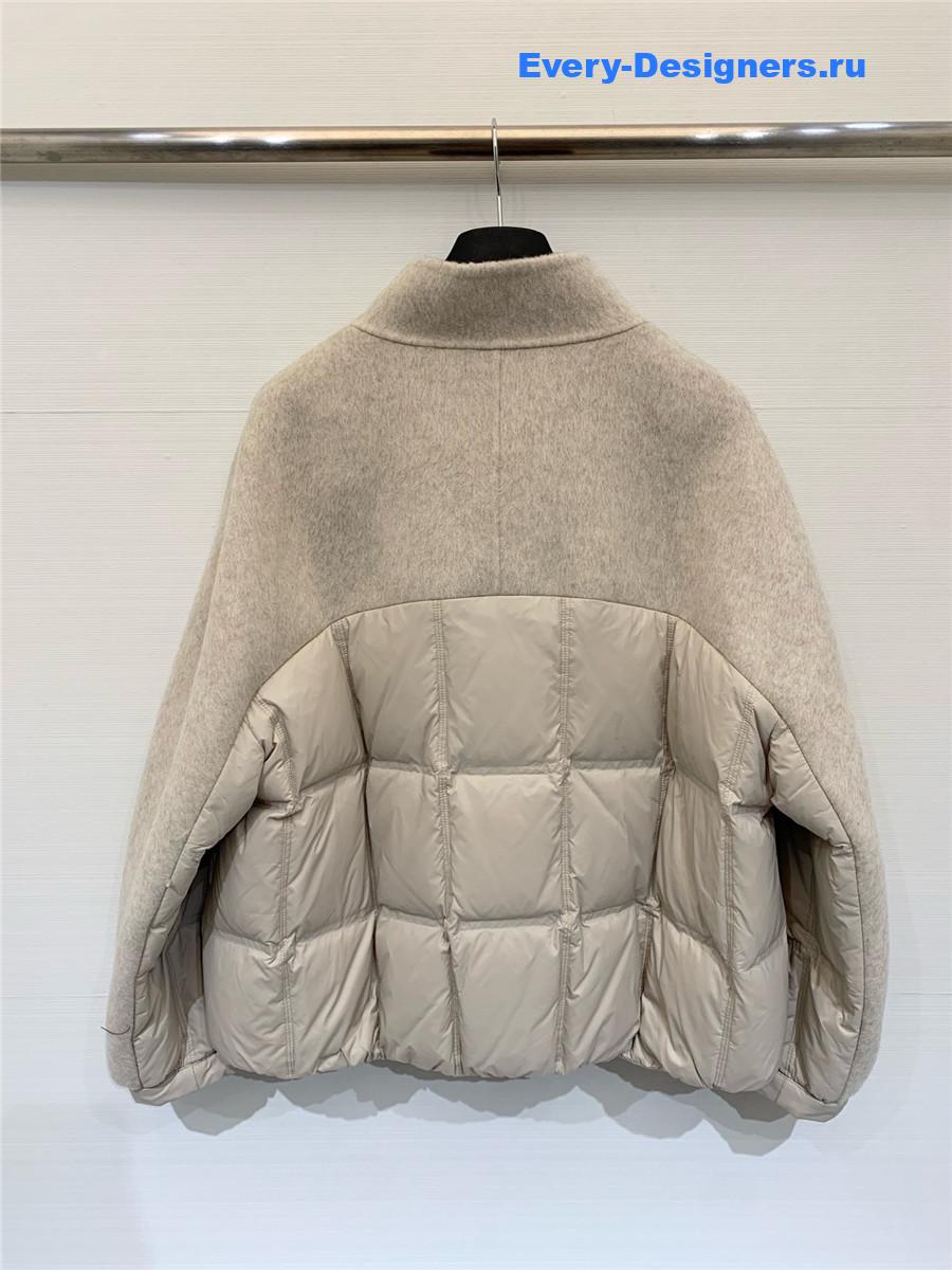 BC Apricot Down Wool Jacket
