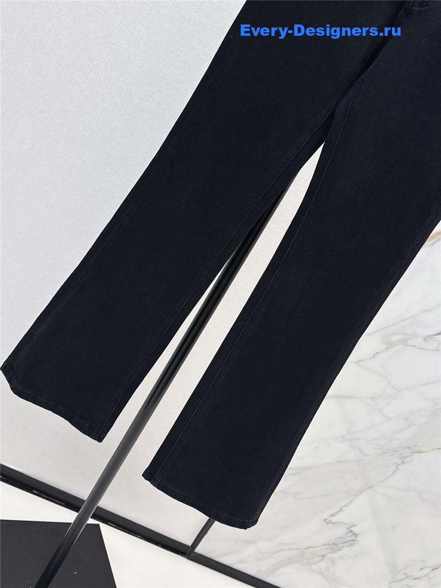 l0vis Vvtt0n black flared jeans