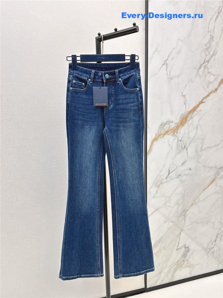 l0vis Vvtt0n blue flared jeans