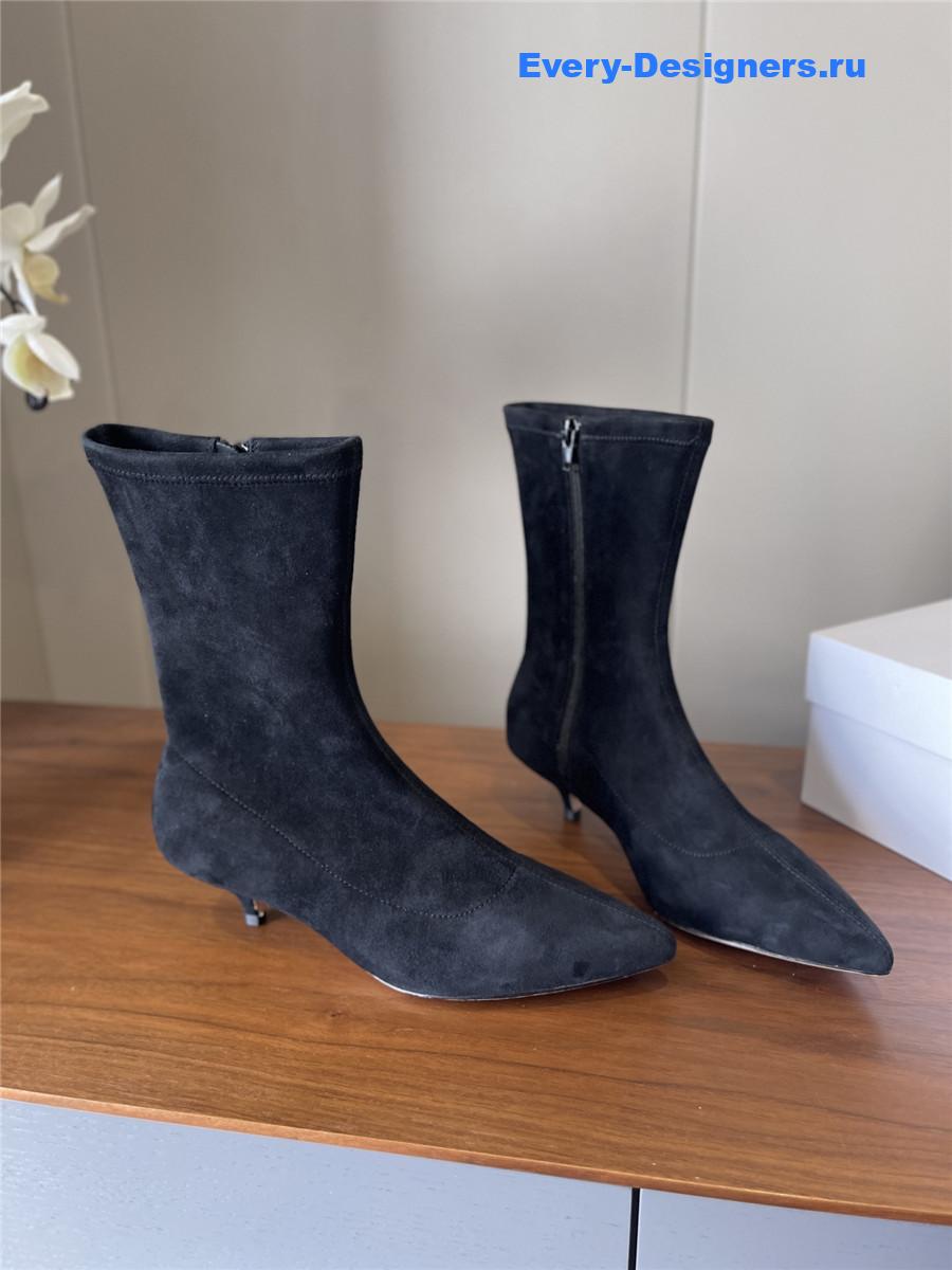 The R0w liisa suede heel boots