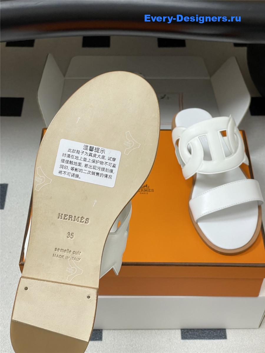 H**me5 white lagune sandal