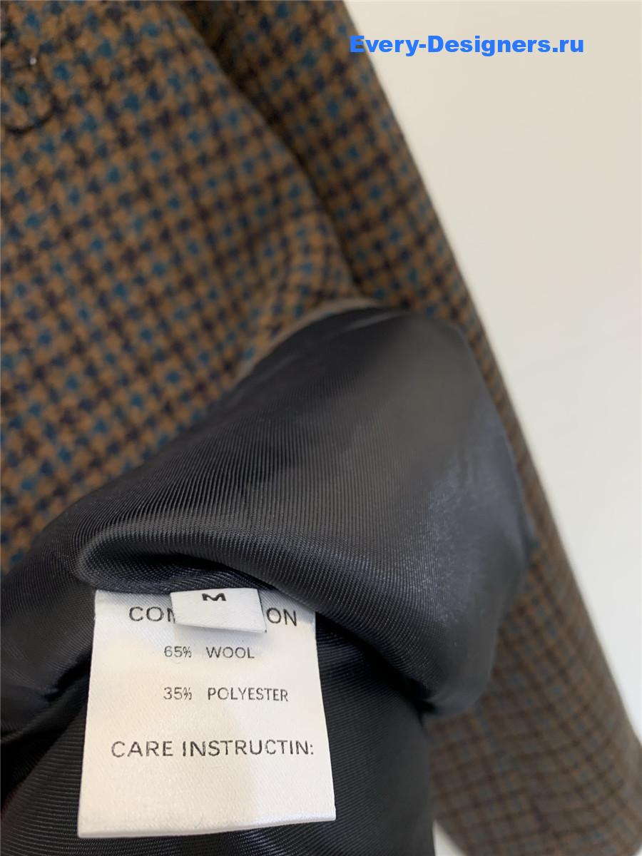 Miu Miu Houndstooth Wool Blazer