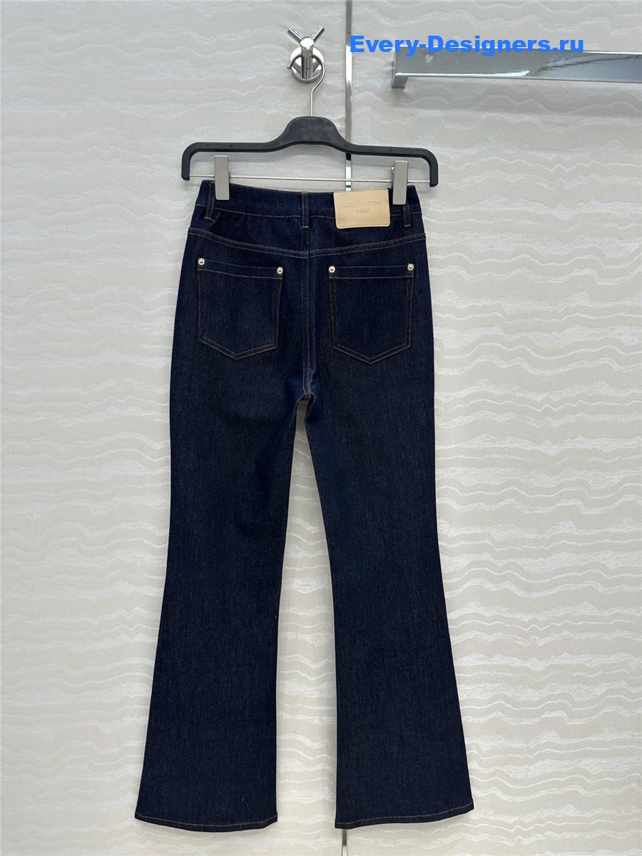 l0vis Vvtt0n dark denim flared jeans