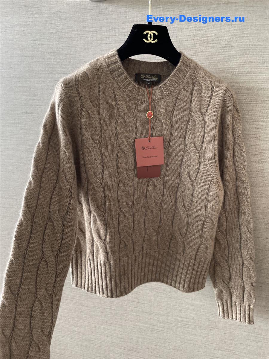 L0r0 P1ana cashmere beige set