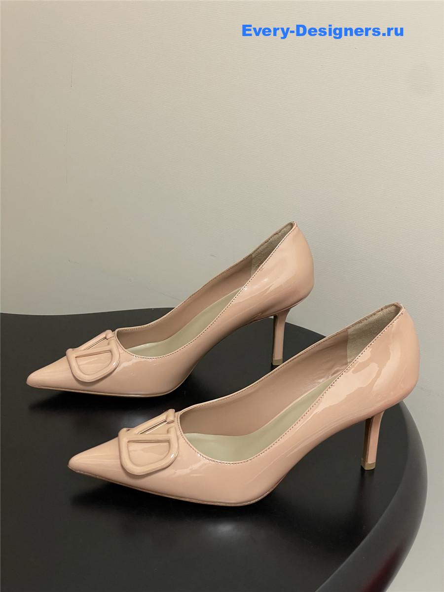 Va1e*ntin0 garavani vlogo signature pink pump