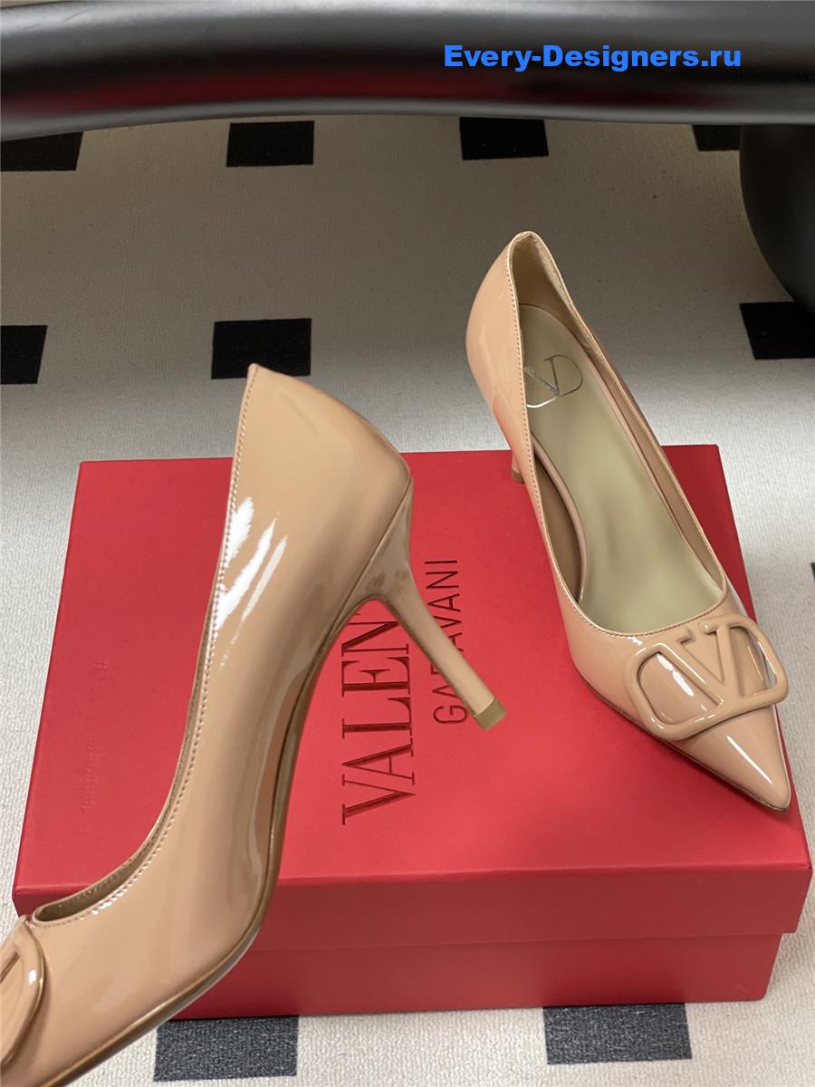 Va1e*ntin0 garavani vlogo signature pink pump