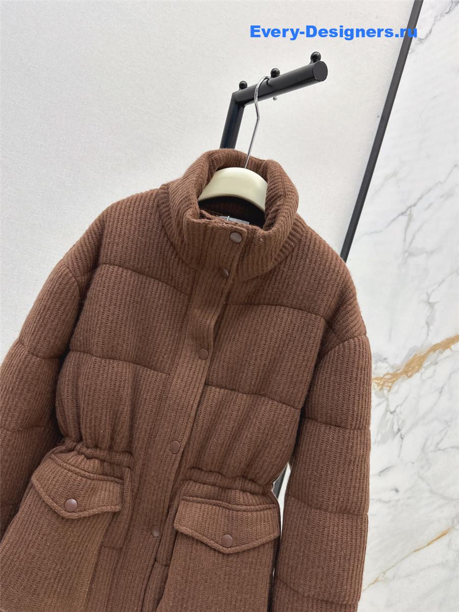 BC Camel Stand Collar Goose Down Coat