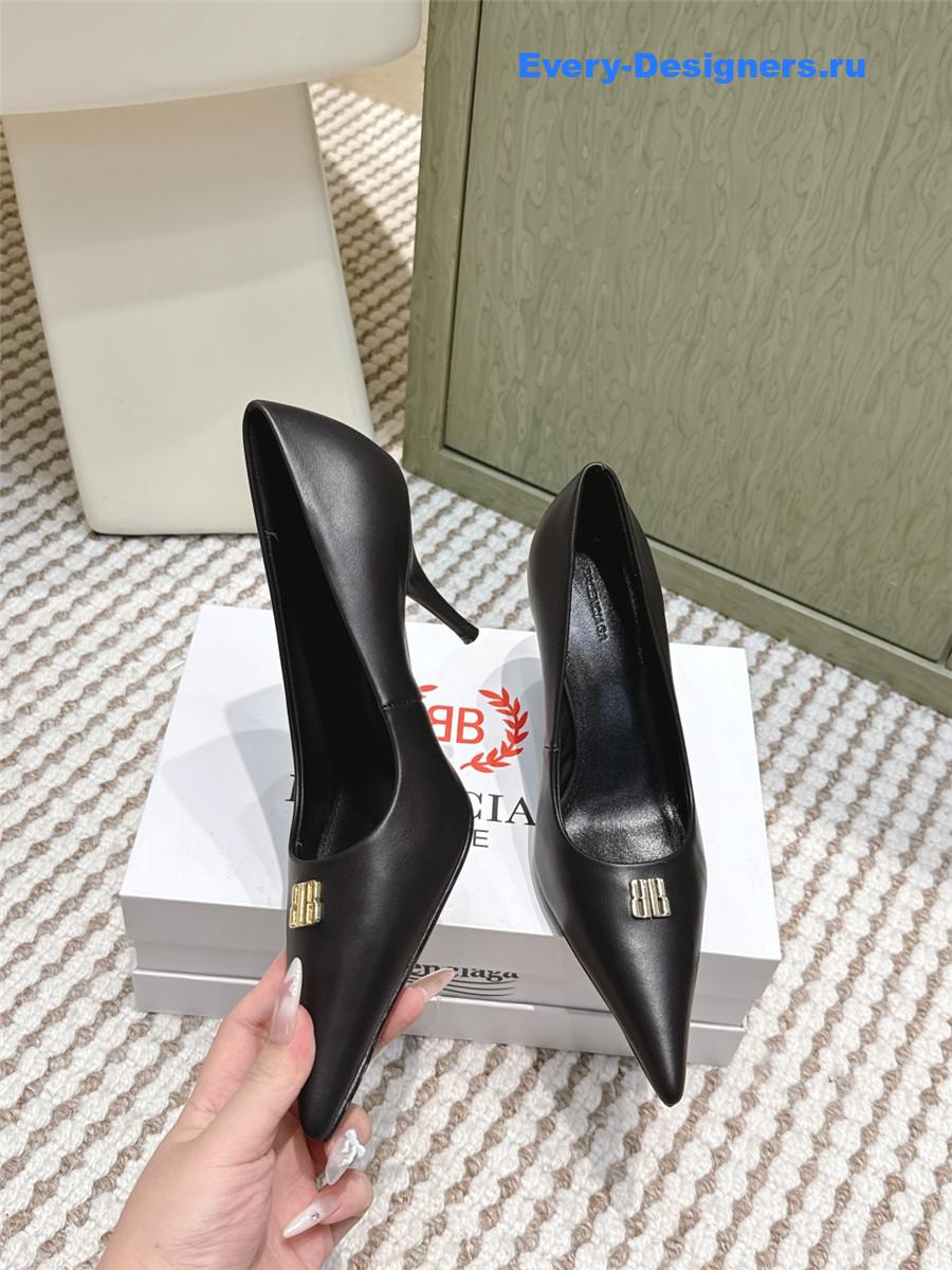 Ba1en*iaga black avenue editor 90 pumps