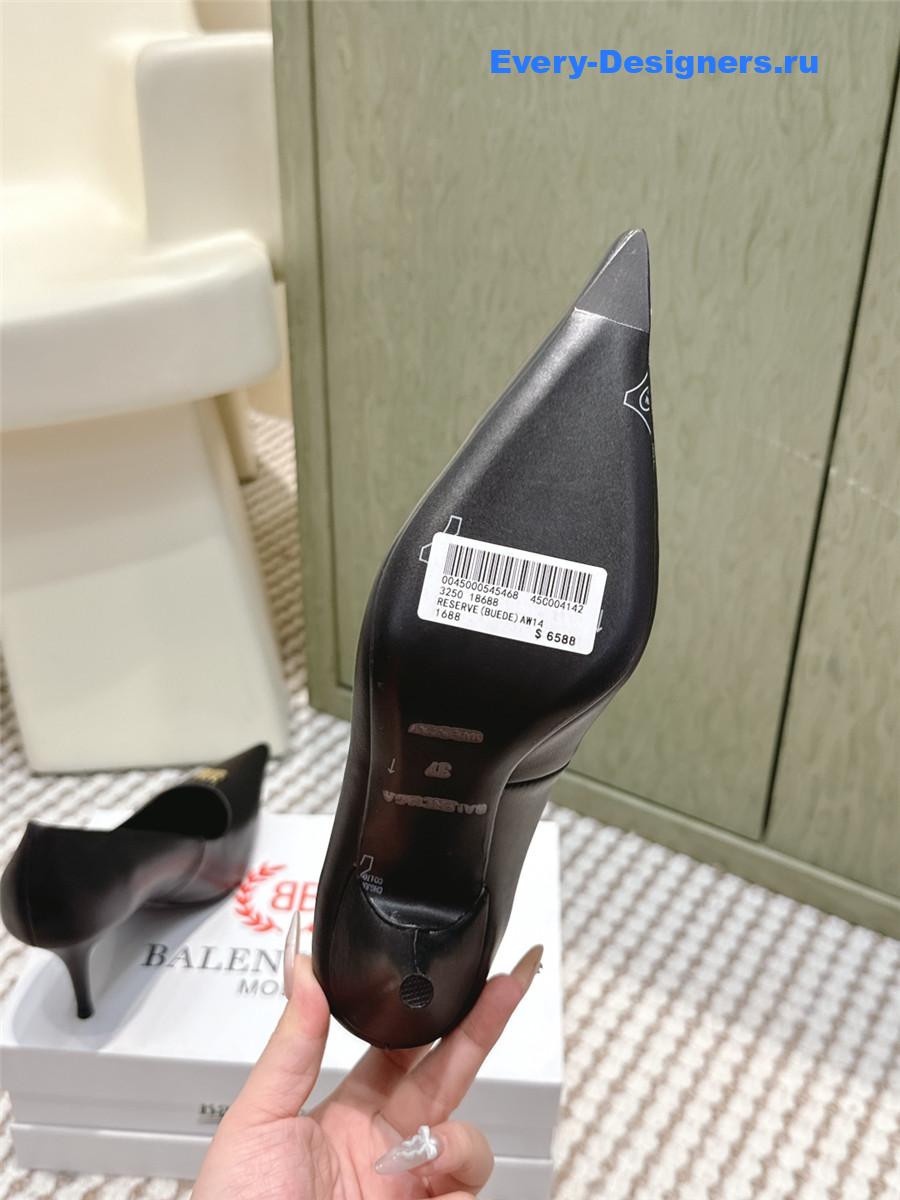 Ba1en*iaga black avenue editor 90 pumps