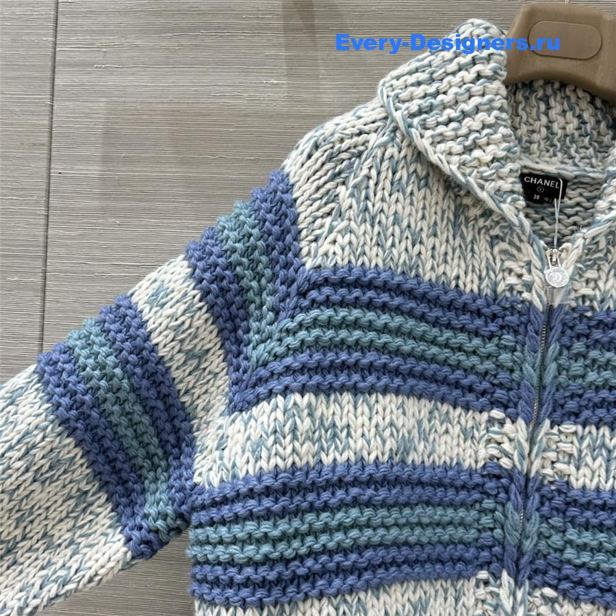 Ch**el coco chunky knit crochet sweater
