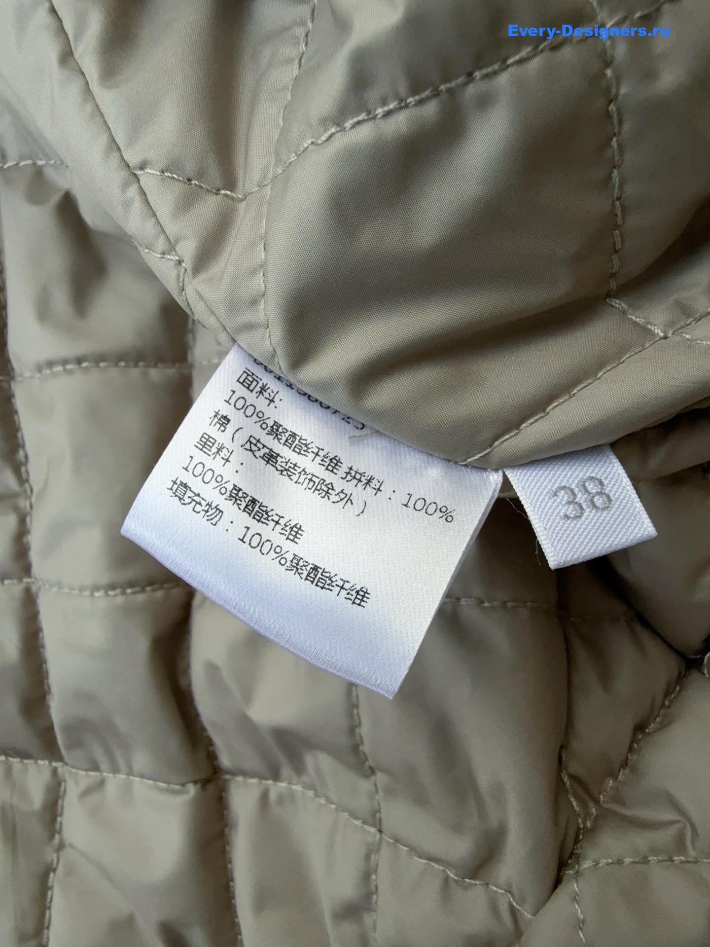 L0ew* corduroy-collar quilted barn jacket