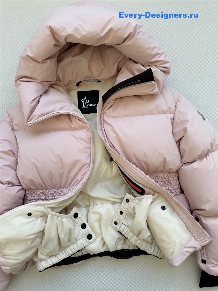 Moncler Pink Wollemi Down Ski Jacket