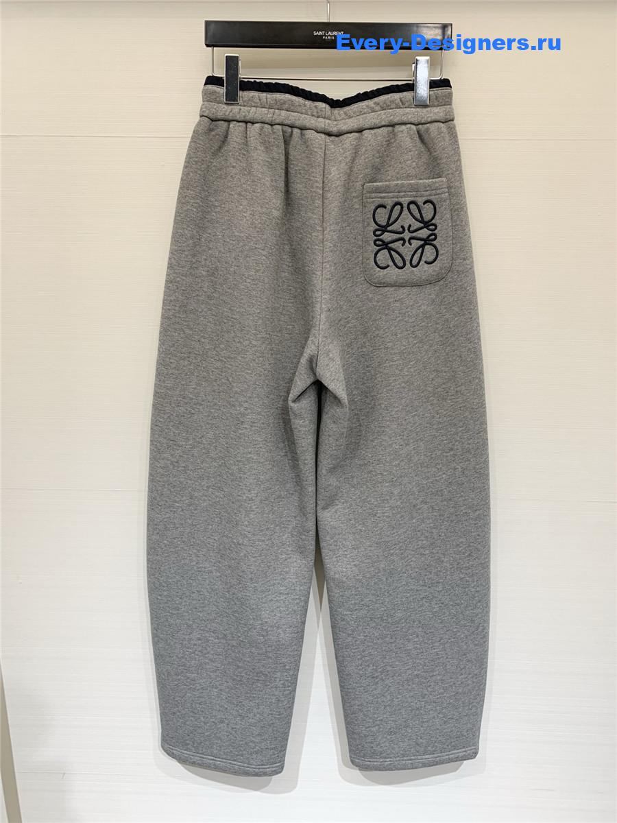 L0ew* anagram grey cotton jogging pants