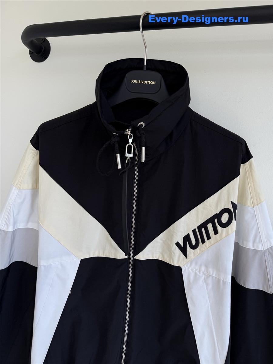 l0vis Vvtt0n color-blocked windbreaker