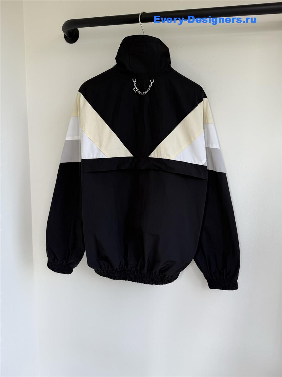 l0vis Vvtt0n color-blocked windbreaker