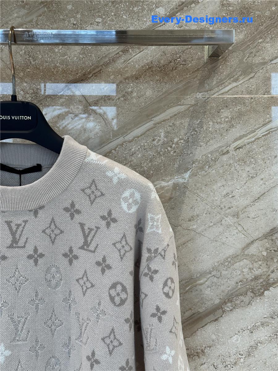 l0vis Vvtt0n monogram beige gradient t-shirt